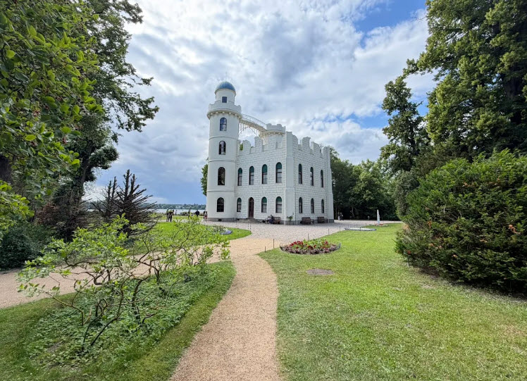Castle on Peacock Island, Germany